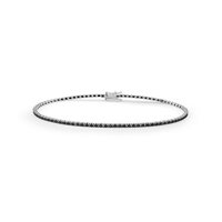 Bracciale Bliss BL MARRON GLACE' in Oro Diamante Black 0.9 Ct 20104368 - 20104368